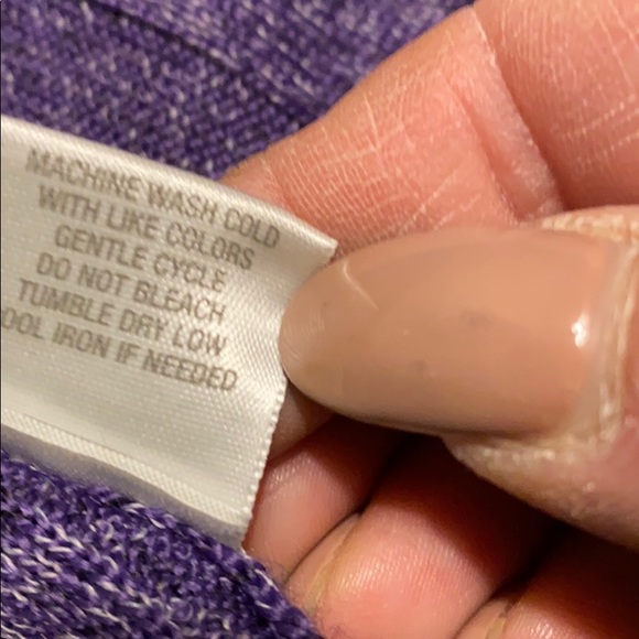 Dress Barn Purple Cardigan Size XL - Picture 7 of 9